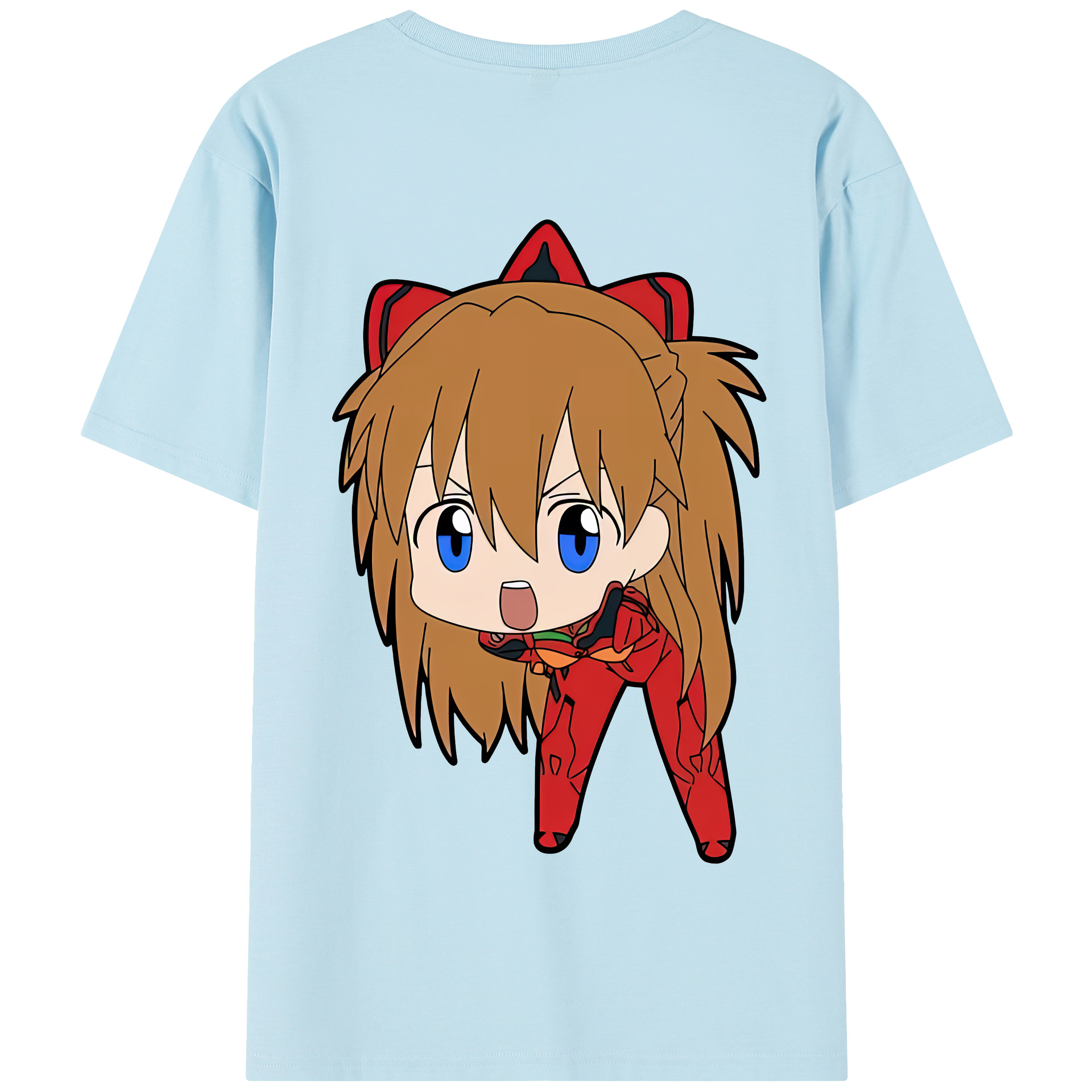 （画像用） EVA 新世紀エヴァンゲリオン 綿100％半袖Tシャツ（背面プリント）